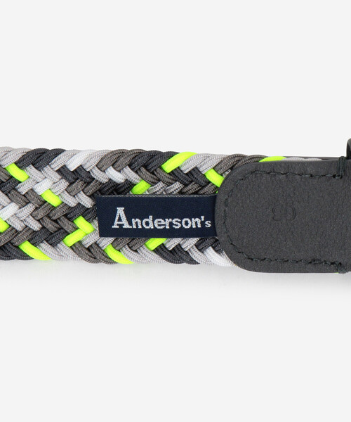 Anderson's（アンダーソンズ） ベルト |「別注」ラバー メッシュベルト