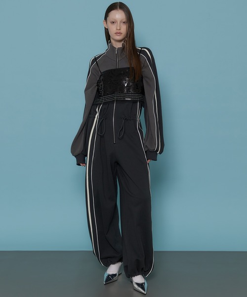 MAISON SPECIAL（メゾンスペシャル） サロペット オーバーオール Sweat