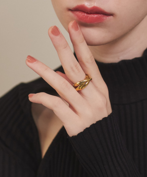 les bonbon（ルボンボン） 指輪 リング adjustable diamond ring