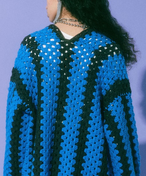 MAISON SPECIAL（メゾンスペシャル） カーディガン Hand Crochet