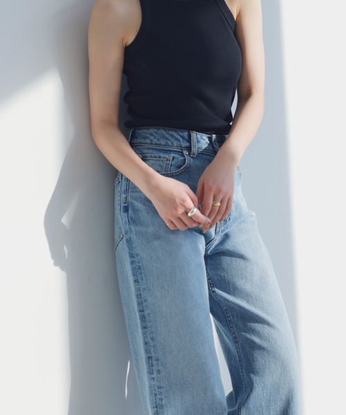 anuans（アニュアンス） ジーンズ デニム デニムパンツ Wide leg denim