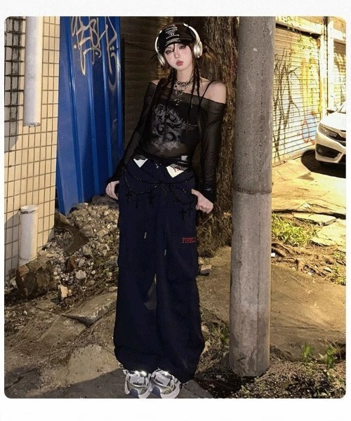 DEVICE（デバイス） tシャツ シアー Y2K グランジ トップス レディース