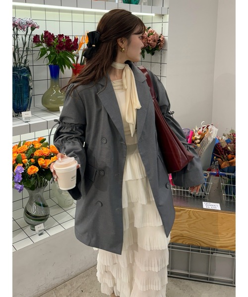 jouetie（ジュエティ） ジャケット テーラードジャケット スリーブ