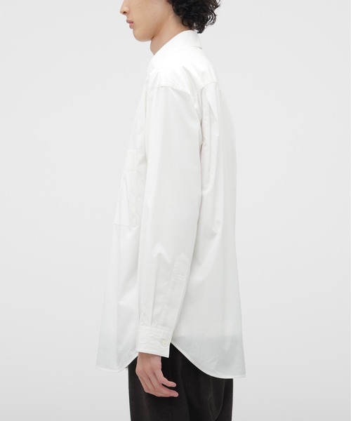 MARGARET HOWELL（マーガレットハウエル） シャツ FINE COMPACT COTTON