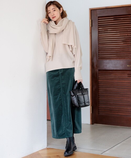 ニット セーター 「洗える」ピュアカシミヤ ドルマンスリーブ