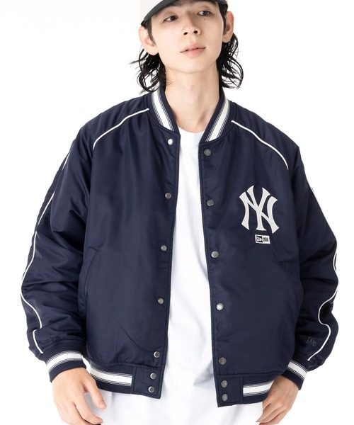 NEW ERA（ニューエラ） スタジャン ヴァーシティジャケット MLB NYLA
