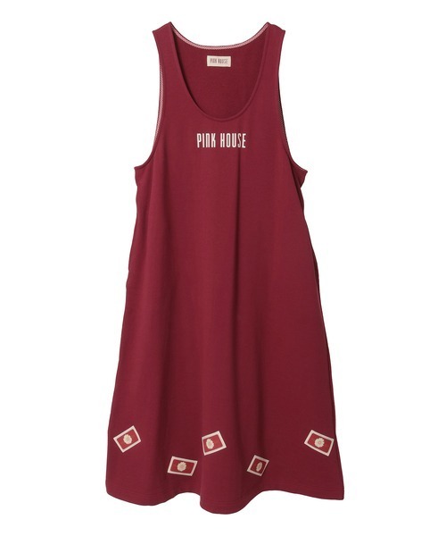 PINK HOUSE（ピンクハウス） ジャンパースカート マーガレットネーム