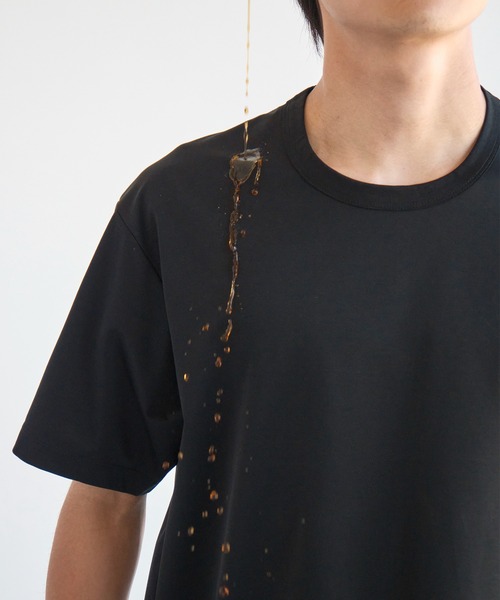 tシャツ もう汗(焦)らない汗染み，汚れ防止/ソロテックスショート