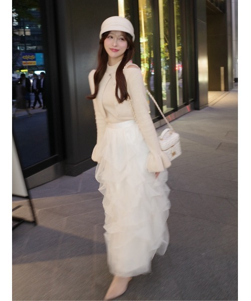 Darich（ダーリッチ） ニット セーター アンサンブルシャギーニット