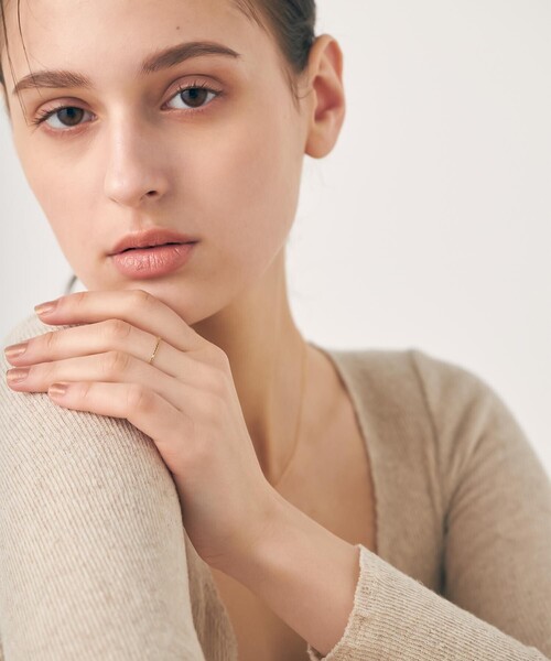 ete（エテ） 指輪 リング 「レイヤード」 K10YG ベネチアンチェーン