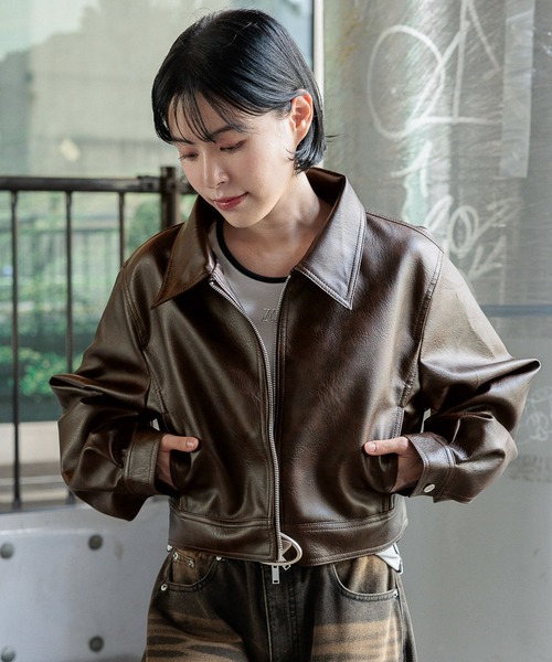 3.3 FIELD TRIP レザージャケット ライダース 3.3 Field Trip