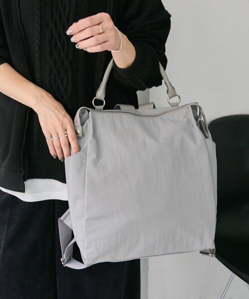 ear PAPILLONNER（イア パピヨネ） デイバック リュック 「撥水/A4