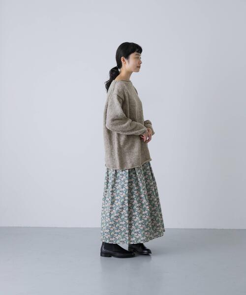 かぐれ ニット セーター 「2サイズ展開」ペルーボートネックニット