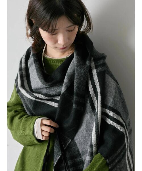 Samansa Mos2 blue（サマンサモスモスブルー） ストール マフラー