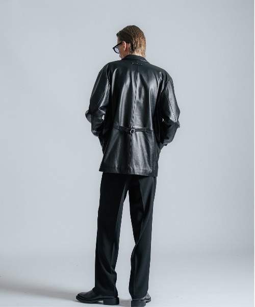 CRIMIE（クライミー） カジュアルスーツ SPANISH LAMB LEATHER BLAZER