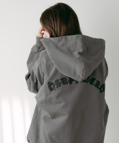 SUPPLIER（サプライヤー） パーカー Fleur Switching ZIp Hoodie