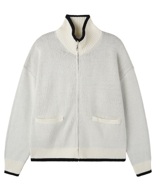 OY（オーワイ） ニット セーター 「OY/オーワイ」DOLLY KNIT ZIP UP