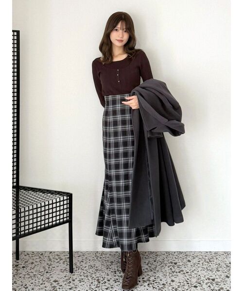 MERCURYDUO（マーキュリーデュオ） スカート バックレースアップ