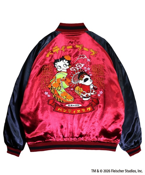 BETTY BOOP（ベティ ブープ） スカジャン BETTY BOOP×PANDIESTA OIRAN