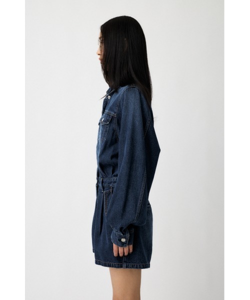 MOUSSY（マウジー） オールインワン 「26年SS新作」DENIM SHORT