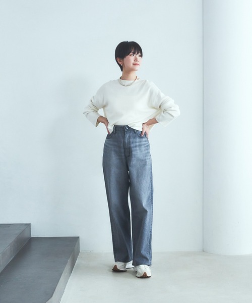 YANUK（ヤヌーク） ジーンズ デニム デニムパンツ ルーズストレート