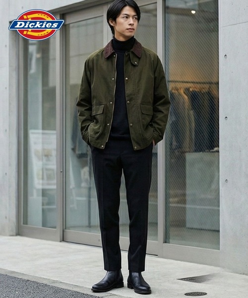 Dickies（ディッキーズ） ブルゾン アウター 襟コーデュロイ ダック