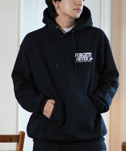 FORGET NEVER パーカー 「ムラサキスポーツ限定」FORGET NEVER/フォー