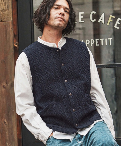 GARDEN TOKYO ベスト ジレ Nobuyuki Matsui/ノブユキマツイ/Exclusive