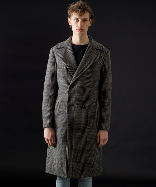 5351 POUR LES HOMMES ステンカラーコート コート コンビネーション