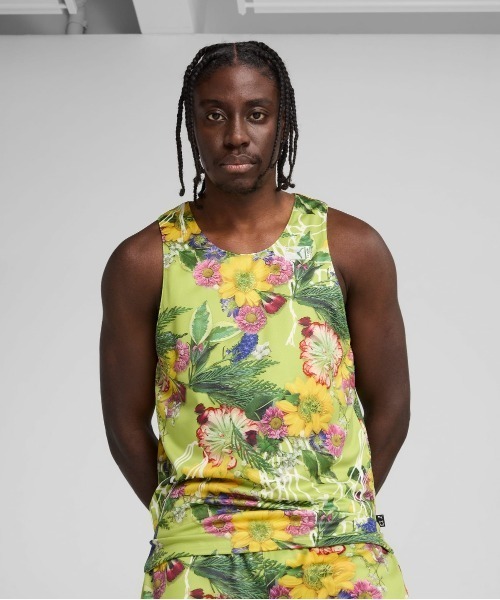 PUMA（プーマ） タンクトップ PUMA DUNKED IN FLORALS JERSEY（プーマ