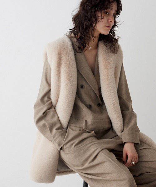 THE PAUSE オールインワン 「THE PAUSE」テーラーカラージャンプスーツ