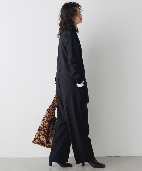 THE PAUSE オールインワン 「THE PAUSE」テーラーカラージャンプスーツ