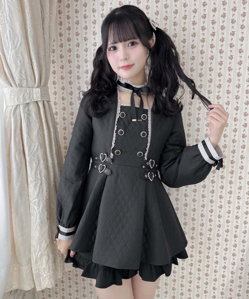 ROJITA（ロジータ） セットアップ チョーカーリボンダブルボタン