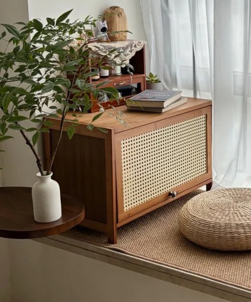 収納 北欧風ラタン調マルチ収納ケース : ZOZOTOWN Yahoo!店 - 通販