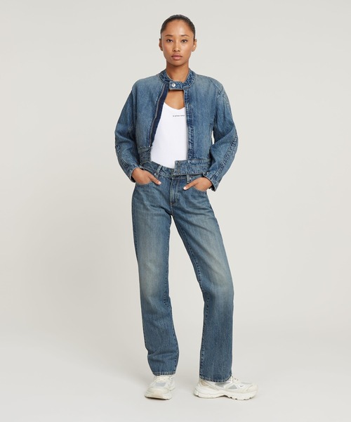 G-STAR RAW デニムジャケット gジャン SHORT MOTO JACKET/デニム