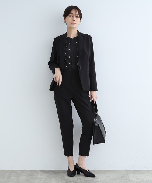 INDIVI（インディヴィ） スーツ 「定番スーツ/洗える/UVケア