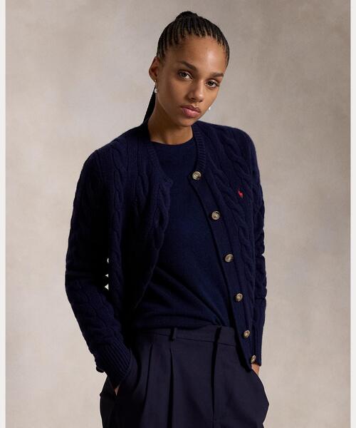 POLO RALPH LAUREN（ポロ・ラルフローレン） カーディガン ケーブル