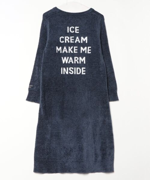 gelato pique（ジェラートピケ） 長袖ワンピース FREE ネイビー