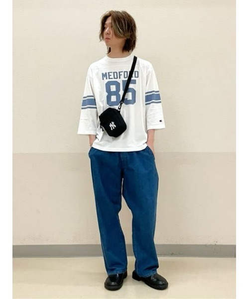 Champion（チャンピオン） tシャツ 「Champion」フットボールTシャツ