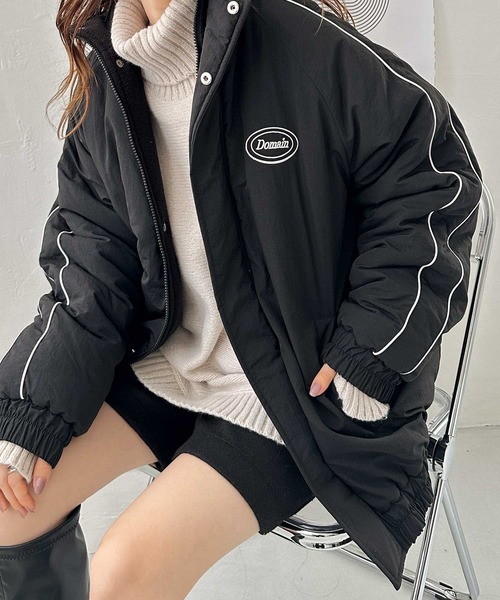 FIRST MOOD ブルゾン アウター 「FIRSTMOODコラボ」裏フリースオーバー