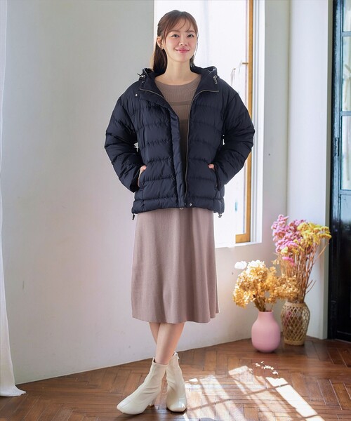 Tiaclasse ダウンコート ダウンジャケット リバーシブルダウン