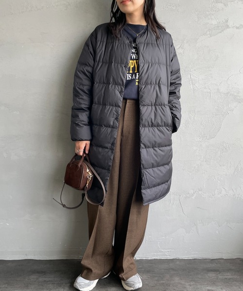 ORCIVAL（オーシバル） ダウンコート ダウンジャケット ラウンドネック