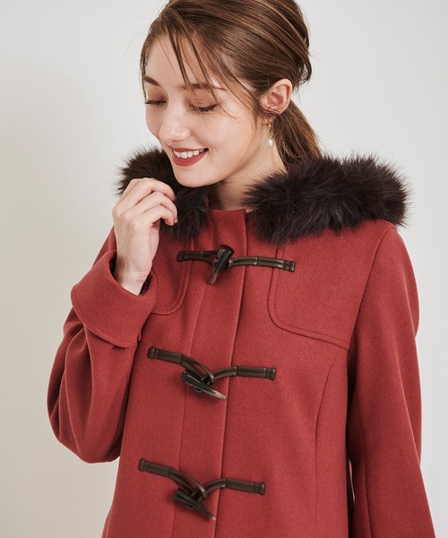 LAISSE PASSE（レッセパッセ） ダッフルコート MEDIUM ネイビー