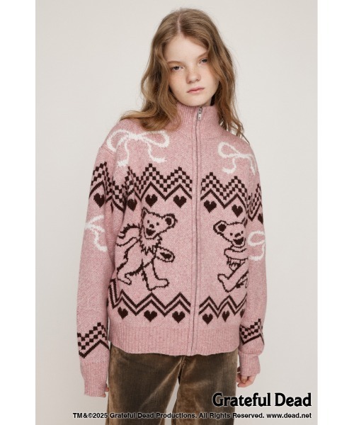 SLY（スライ） ニット セーター Grateful Dead x SLY JQ TOPS グレイト