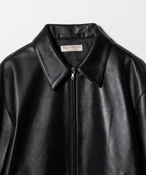 BEAUTY＆YOUTH UNITED ARROWS コート ジャケット シープレザー ジップ
