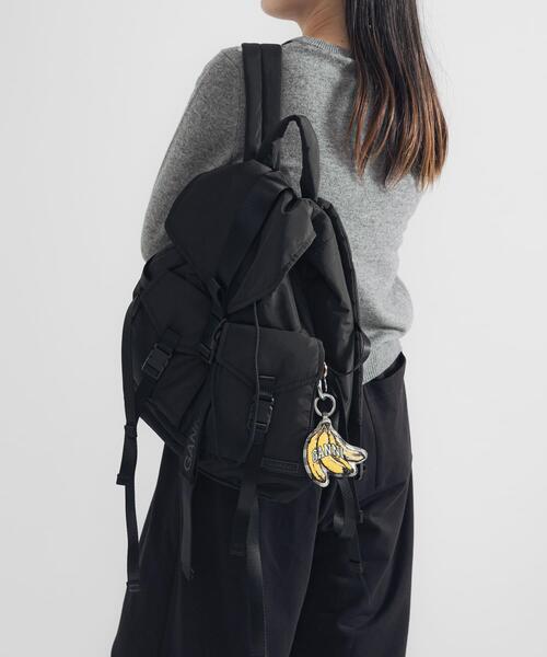 GANNI（ガニー） デイバック リュック GANNI Recycled Tech Backpack