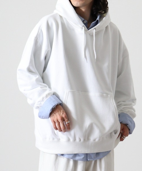 CROSS & STITCH パーカー CROSS ＆ STITCH レギュラーウェイトビッグ