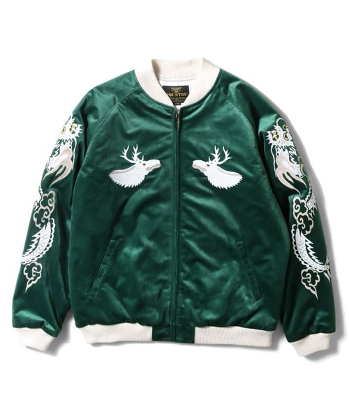 HOUSTON（ヒューストン） スカジャン 別珍スカジャン(DEER) メンズ