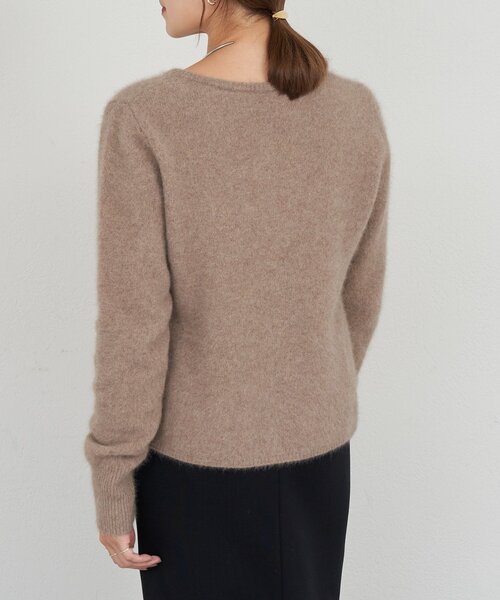 SHENERY（シーナリー） カーディガン ラクーンペプラムカーディガン