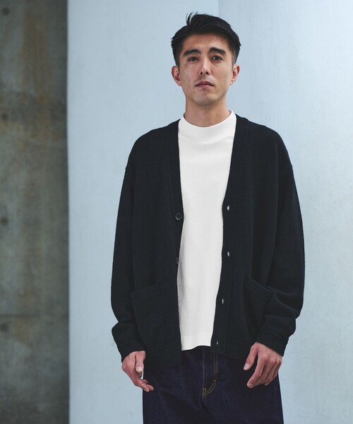 green label relaxing（グリーンレーベルリラクシング） カーディガン